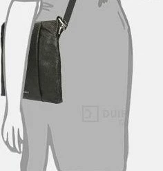 Aanbiedingen 🔔 Gigi Fratelli Kleine Schoudertas / Crossbody Tas Dames - Leer - Romance - Zwart ⌛ -tassen-dames Verkoop 236x840