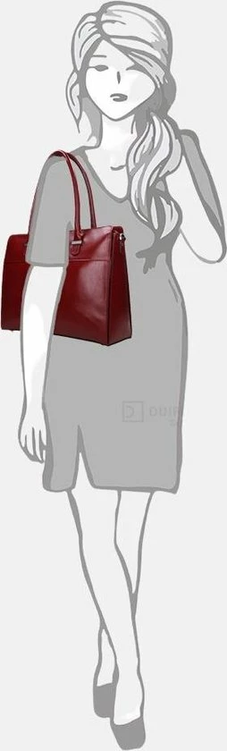 Nieuw ⌛ Claudio Ferrici Laptoptas Classico Leer - Rood ⭐ 6 Nieuw ⌛ Claudio Ferrici Laptoptas Classico Leer - Rood ⭐ - Afbeelding 6