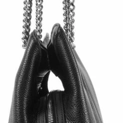 Hete verkoop 🧨 Michael Kors Schoudertas Dames / Handtas - Leer - Piper - Zwart ✔️ -tassen-dames Verkoop 260x840 1