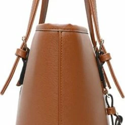 Beste Verkoop 🔥 Merkloos Gallantry - Dames Tas Shopper Met Rits - Handtas - Schooltas - Werktas - Geschikt Voor A4 - Brown 😍 -tassen-dames Verkoop 273x840 1