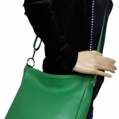 Beste deal ⌛ AmbraModa GLX35 - Italiaans Handtas Schoudertas Crossbodytas Van Echt Leer Petrol 💯 -tassen-dames Verkoop 276x840