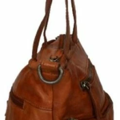 Nieuw ⭐ DSTRCT Grote Schoudertas / Crossbody Tas Dames - Leer - Harrington Road - Cognac 🔥 -tassen-dames Verkoop 277x840