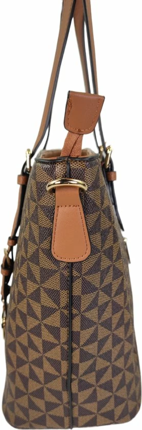 Beste deal π€© Qischa® Schoudertas Saffiano - Laphrodite - Extra Hoog - Geschikt Voor A4 - Zwart/camel Print. Ideaal Te Gebruiken Voor School Of Werk. π 2 Beste deal π€© Qischa® Schoudertas Saffiano - Laphrodite - Extra Hoog - Geschikt Voor A4 - Zwart/camel Print. Ideaal Te Gebruiken Voor School Of Werk. π - Afbeelding 2