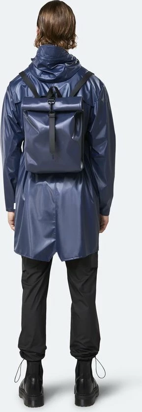 Gloednieuw π Rains Rolltop Mini Rugzak - 13 Inch - Blauw π 7 Gloednieuw π Rains Rolltop Mini Rugzak - 13 Inch - Blauw π - Afbeelding 7