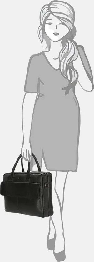 Uitgang π Micmacbags Porto Laptoptas 15,6 Inch (38 Cm) - Zwart π 11 Uitgang π Micmacbags Porto Laptoptas 15,6 Inch (38 Cm) - Zwart π - Afbeelding 11