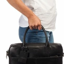 Aanbiedingen 🧨 Burkely Vintage Jack Worker 13,3" - Schoudertas - Zwart 🧨 -tassen-dames Verkoop 301x840