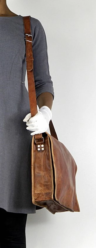 Coupon ๐งจ Oncedoce Boekentas A4 Formaat –Bruin ECHT LEER – Handgemaakte Messenger Tas ‘Almeria’ ๐ 6 Coupon ๐งจ Oncedoce Boekentas A4 Formaat –Bruin ECHT LEER – Handgemaakte Messenger Tas ‘Almeria’ ๐ - Afbeelding 6