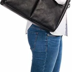 Flash-uitverkoop 🤩 Burkely Antique Avery Unisex Schoudertas 15,6'' Laptoptas - Zwart 🔔 -tassen-dames Verkoop 333x840