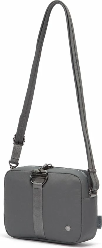 Groothandel π₯ PACSAFE Citysafe CX Square Crossbody ECONYL - Anti Diefstal Schoudertas - 3,2 L - Grijs (Storm) π€© 9 Groothandel π₯ PACSAFE Citysafe CX Square Crossbody ECONYL - Anti Diefstal Schoudertas - 3,2 L - Grijs (Storm) π€© - Afbeelding 9