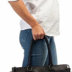 Flash-uitverkoop 🤩 Burkely Antique Avery Unisex Schoudertas 15,6'' Laptoptas - Zwart 🔔 -tassen-dames Verkoop 352x840