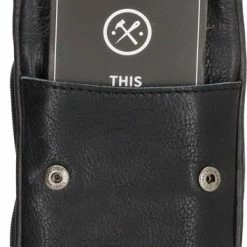 Aanbiedingen 😉 Hide & Stitches Paint Rock Telefoontasje - Zwart 🔥 -tassen-dames Verkoop 353x840 2