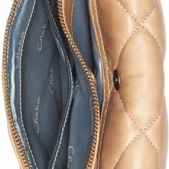 Beste Pirce 🛒 Chabo Bags - Padded Clutch Milano - Crossover Tas - Beige 😉 -tassen-dames Verkoop 364x840 2