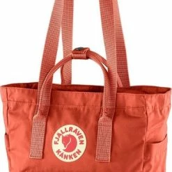 Top 10 ✨ Fjallraven Kanken Totepack Rugzak - Rowan Red 💯 -tassen-dames Verkoop 367x840 1