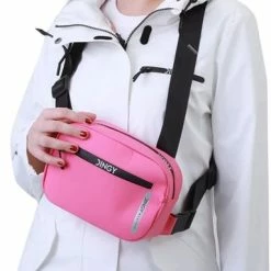 Kopen 💯 Dingy Weather - Heuptas Unisex - One Fanny Bag - 5 Liter - Roze 🌟 -tassen-dames Verkoop 383x840 1