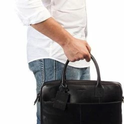 Aanbiedingen 🧨 Burkely Vintage Jack Worker 13,3" - Schoudertas - Zwart 🧨 -tassen-dames Verkoop 385x840