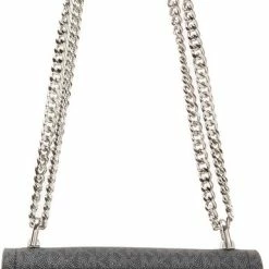 Uitgang π Michael Kors Heather Dames Crossbody TasSchoudertas Textiel;PVC - Zwart π