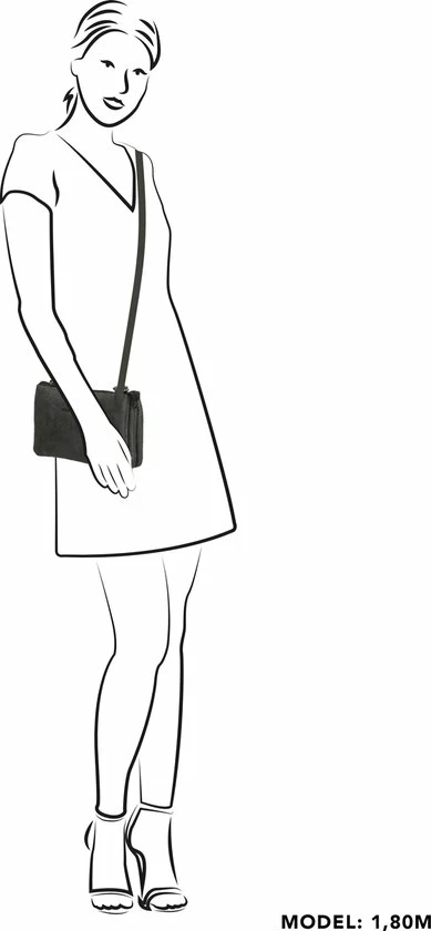 Groothandel β€οΈ Hide & Stitches Idaho Clutch/avondtasje - Zwart π 4 Groothandel β€οΈ Hide & Stitches Idaho Clutch/avondtasje - Zwart π - Afbeelding 4