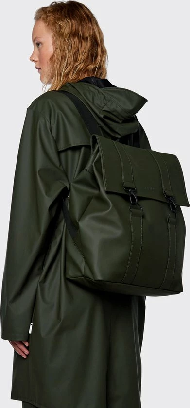 Groothandel βοΈ Rains MSN Rugzak 21 Liter - Groen π 2 Groothandel βοΈ Rains MSN Rugzak 21 Liter - Groen π - Afbeelding 2