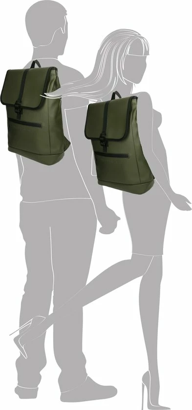 Nieuw π Enrico Benetti Bridgetown 46192 Laptoprugzak Met 15" Laptopvak - Olijf Groen β 6 Nieuw π Enrico Benetti Bridgetown 46192 Laptoprugzak Met 15" Laptopvak - Olijf Groen β - Afbeelding 6