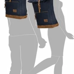 Promo 💯 Enrico Benetti Santiago 46159 Rolltop Laptoprugzak Met 15" Laptopvak - Blauw 💯 -tassen-dames Verkoop 399x840