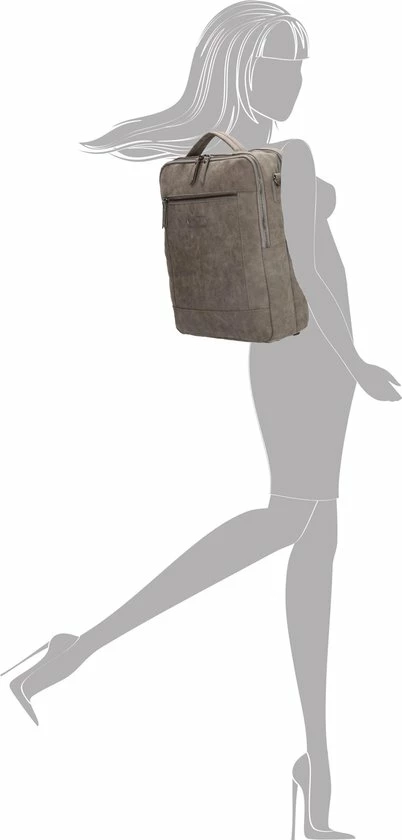 Promo π Enrico Benetti Nikki 66516 Business Rugtas M 14" Laptop, Met Lange Schouderband - Grijs 𧨠2 Promo π Enrico Benetti Nikki 66516 Business Rugtas M 14" Laptop, Met Lange Schouderband - Grijs 𧨠- Afbeelding 2