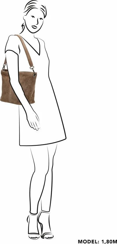 Uitgang ❤️ Charm London Elisa Shopper - Taupe ⌛ 4 Uitgang ❤️ Charm London Elisa Shopper - Taupe ⌛ - Afbeelding 4