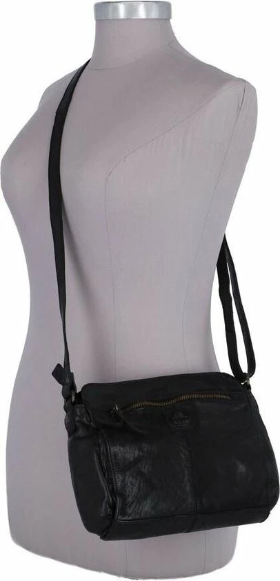 Beste deal π Bear Design Olivia Leren Schoudertas - Zwart π 16 Beste deal π Bear Design Olivia Leren Schoudertas - Zwart π - Afbeelding 16