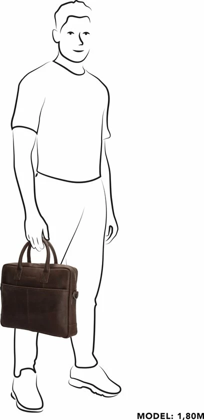 Goedkoop π Hide & Stitches PROMOTIE Laptoptas 15,6 Inch (38 Cm) - Donkerbruin π 6 Goedkoop π Hide & Stitches PROMOTIE Laptoptas 15,6 Inch (38 Cm) - Donkerbruin π - Afbeelding 6