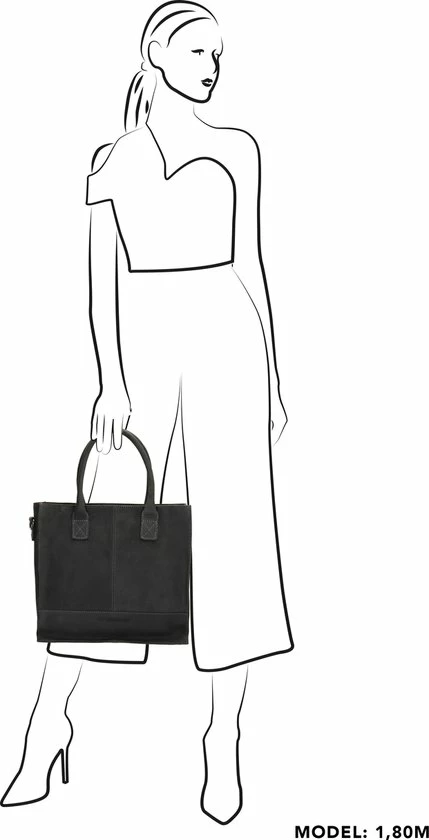 Kopen π₯° Hide & Stitches Idaho Handtas - Zwart β€οΈ 5 Kopen π₯° Hide & Stitches Idaho Handtas - Zwart β€οΈ - Afbeelding 5