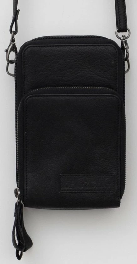 Groothandel π₯° Bag2Bag Lederen Schoudertas / Telefoontasje / Portemonnee Dale Black π 4 Groothandel π₯° Bag2Bag Lederen Schoudertas / Telefoontasje / Portemonnee Dale Black π - Afbeelding 4