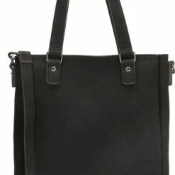 Flash-uitverkoop ✔️ Enrico Benetti Sophie Vrouwen Shopper | Suède Look | Zwart 🛒