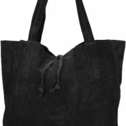 Top 10 🤩 Florence Medium Shopper / Schoudertas / Tas Dames - Suède - Suede - Zwart ✨