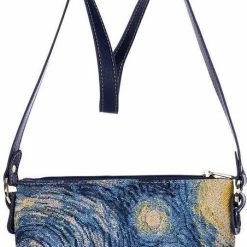 Gloednieuw 👍 Signare - Schoudertas - Kunst - Gobelin - Starry Night - Vincent Van Gogh 🌟 -tassen-dames Verkoop 452x840 3