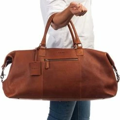 Nieuw ❤️ Burkely Antique Avery Unisex Weekender Reistas - Cognac 👏 -tassen-dames Verkoop 458x840