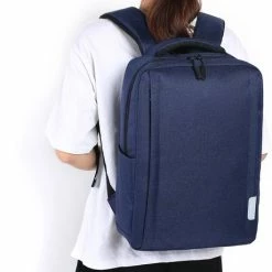 Goedkoop 🥰 ZILOU® Rugzak - 16 Inch USB Laptop Rugtas - 25L - Waterafstotend - Blauw 👍 -tassen-dames Verkoop 460x840 1
