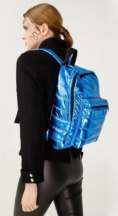 Korting 𧨠BiggDesign Rugtas - Schooltas - Rugzak - Metallic Tas - Blauw π― 7 Korting 𧨠BiggDesign Rugtas - Schooltas - Rugzak - Metallic Tas - Blauw π― - Afbeelding 7