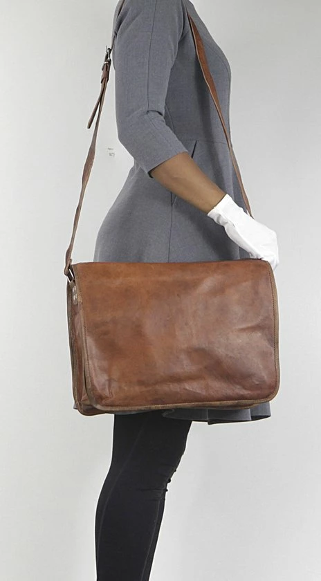 Coupon ๐งจ Oncedoce Boekentas A4 Formaat –Bruin ECHT LEER – Handgemaakte Messenger Tas ‘Almeria’ ๐ 10 Coupon ๐งจ Oncedoce Boekentas A4 Formaat –Bruin ECHT LEER – Handgemaakte Messenger Tas ‘Almeria’ ๐ - Afbeelding 10