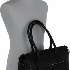 Flash-uitverkoop 🤩 Burkely Antique Avery Unisex Schoudertas 15,6'' Laptoptas - Zwart 🔔 -tassen-dames Verkoop 466x840 1