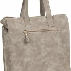 Kopen β€οΈ Piace Molto Justified Felina - Big - Lederen - Shopper Tas - Schoudertas - Damestas - Taupe π