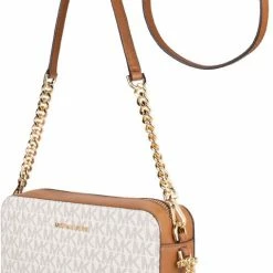 Kopen 🧨 Michael Kors Camera Bag M Dames Crossbodytas - Wit ✨ -tassen-dames Verkoop 479x840 4