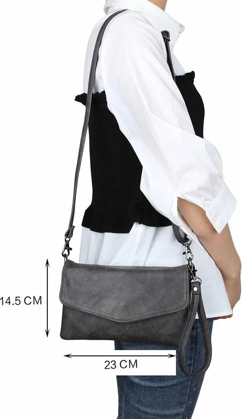 Coupon π Wimona Alessandra 5022 Kleine Schoudertas / Crossbody Tas - Cognac π 13 Coupon π Wimona Alessandra 5022 Kleine Schoudertas / Crossbody Tas - Cognac π - Afbeelding 13