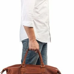 Nieuw ❤️ Burkely Antique Avery Unisex Weekender Reistas - Cognac 👏 -tassen-dames Verkoop 492x840 1