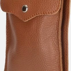 Groothandel 😀 Charm London Elisa Telefoontasje - Cognac 🔔 -tassen-dames Verkoop 492x840 2