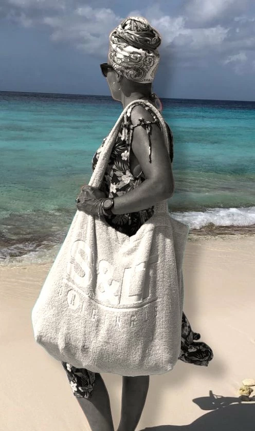 Beste Verkoop β S & LT Badstof Strandtas Taupe π₯ 2 Beste Verkoop β S & LT Badstof Strandtas Taupe π₯ - Afbeelding 2