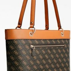 Uitgang π Guess Noelle Elite Tote Handtassen - Bruin π 44 Uitgang π Guess Noelle Elite Tote Handtassen - Bruin π -tassen-dames Verkoop 496x840 4