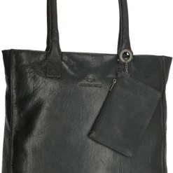 Gloednieuw β¨ Micmacbags Golden Gate Shopper - Zwart π