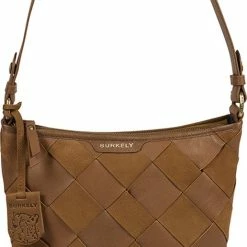 Hete verkoop β BURKELY Even Elin Dames Bucketbag - Cognac π―
