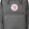 Goedkoopste 🧨 Fjallraven Kanken Laptoprugzak 17 Inch - Super Grey 💯