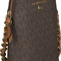 Goedkoopste 🔔 Michael Kors Schoudertas Jet Set Leer - Bruin 😉 -tassen-dames Verkoop 519x840 7