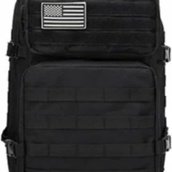 Promo ✨ Merkloos Homezie Militaire Rugzak | 50 Liter Capaciteit | Zwart | Tactical 🎒 Backpack | Leger Rugzak | Rugzak | Camouflage Rugzak ✔️ -tassen-dames Verkoop 521x840 1